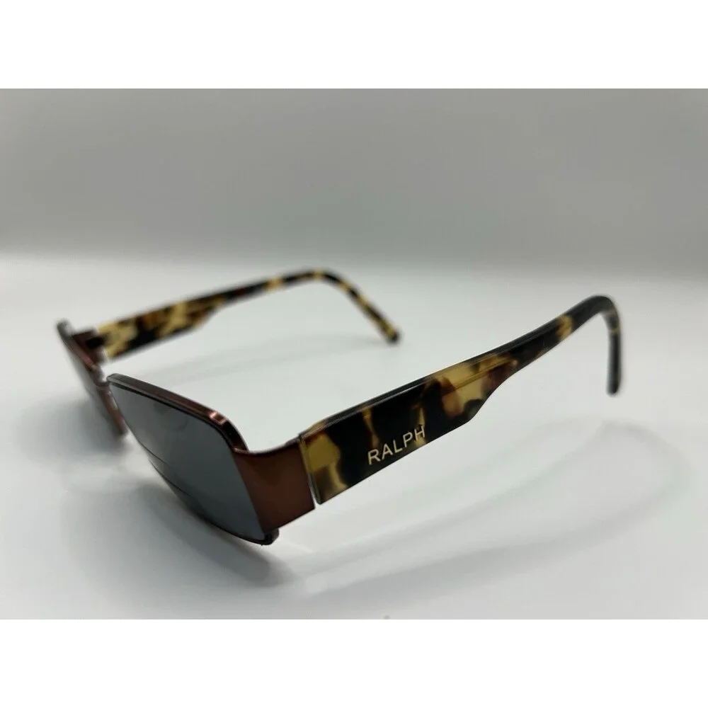 Ralph Lauren RA6035 449 Sunglasses Brown Metal Rectangle Tortoise  52-17-135